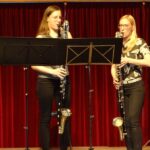 Holzbläser on stage