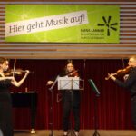 Violinen on stage