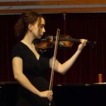 Violinen on stage