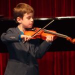 Violinen on stage