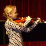 Violinen on stage
