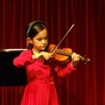 Violinen on stage