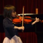 Violinen on stage
