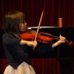 Violinen on stage