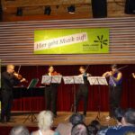 Violinen on stage