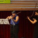 Violinen on stage