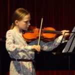 Violinen on stage