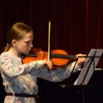 Violinen on stage