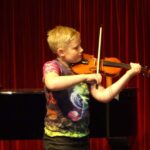 Violinen on stage