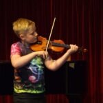 Violinen on stage