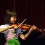 Violinen on stage