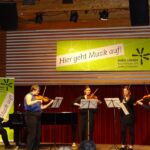 Violinen on stage