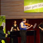 Violinen on stage