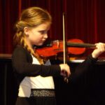 Violinen on stage