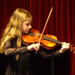 Violinen on stage