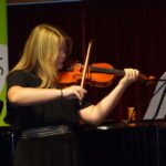 Violinen on stage