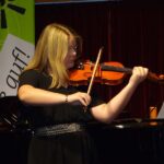 Violinen on stage