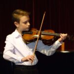 Violinen on stage