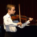 Violinen on stage