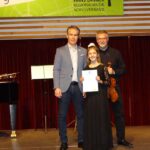 Violinen on stage