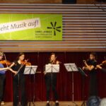 Violinen on stage