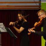 Violinen on stage