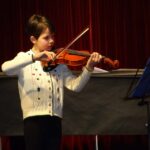 Violinen on stage