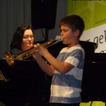 Blechbläser on stage