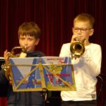 Blechbläser on stage