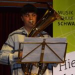 Blechbläser on stage