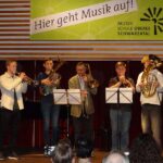Blechbläser on stage
