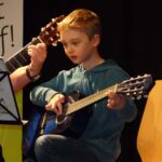 Gitarre on stage