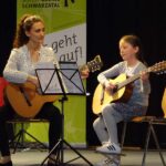 Gitarre on stage