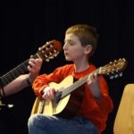 Gitarre on stage