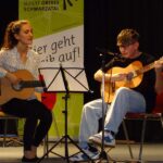 Gitarre on stage