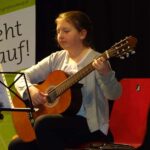 Gitarre on stage