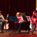E-Gitarre on stage