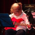 E-Gitarre on stage