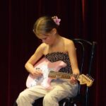 E-Gitarre on stage