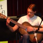 E-Gitarre on stage