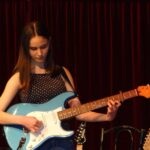 E-Gitarre on stage