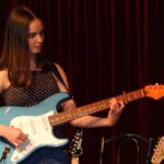 E-Gitarre on stage