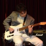 E-Gitarre on stage