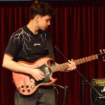 E-Gitarre on stage