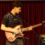 E-Gitarre on stage