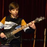 E-Gitarre on stage