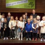 Holzbläser Minis on stage I