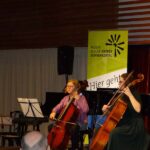 Violoncello on stage