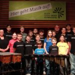 Mallets on stage