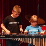 Mallets on stage